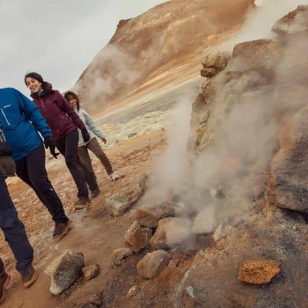 Trekking in Iceland